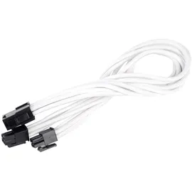 Silverstone 8-Pin-EPS auf 4+4-Pin-ATX/EPS - 300mm weiß