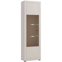 Home Affaire Vitrine Essex 58 x 35 x 194 cm Weiß