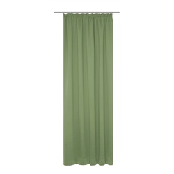 Vorhang WIRTH „Dim out“ Gardinen Gr. 155 cm, Kräuselband, 142 cm, grün Kräuselband nach Maß