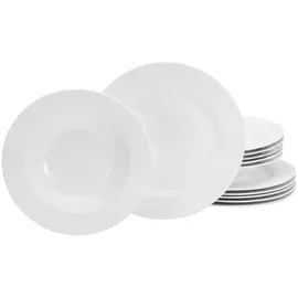 CreaTable CreaTable, Geschirrset, Fleur Royal (6 Stück)