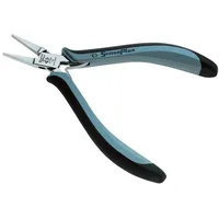 C.K Tools T3770d 120 ESD Flachzange Gerade Carbonstahl 130 mm