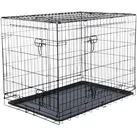 TRIXIE Hunde-Transportbox Hundebox Home - schwarz - 78 × 62 × 55 cm schwarz 78 × 62 × 55 cm