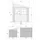 TIMBELA Anbau-Gartenhaus 2,97 x 2,00 m Beige