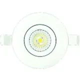 LEDxOn 7008099 EDOS Einbaustrahler-Schwenkbar, 12W, 1150lm, 3000K, nickel