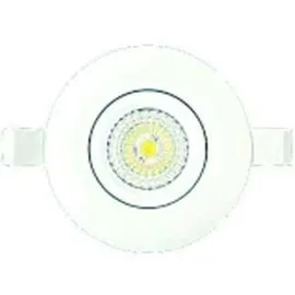 LEDxOn 7008099 EDOS Einbaustrahler-Schwenkbar, 12W, 1150lm, 3000K, nickel