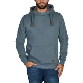 Riverso Kapuzenpullover Regular Fit Blau 3XL