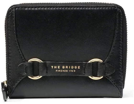 The Bridge Isabella Geldbörse Leder 13.5 cm  schwarz