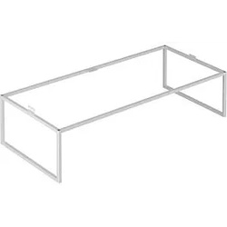 Keuco X-Line Bodengestell 33198970004 100x25,5x47cm, Dekor vulkanit matt beschichtet, Glas vulkanit matt