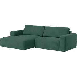 Cotta Ecksofa "Lasso L-Form, XL-Sofa", grün (racing grün), B:288cm, 100% Polyester, Sofas, Ecksofa