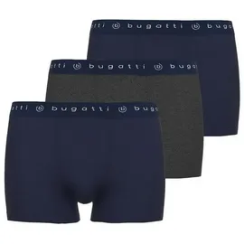 Bugatti Pants 3Er Pack Mailand in grau-dunkel-melange | Gr.: 6