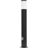 Grafner Wegleuchte Standleuchte 100cm WL10799 mit 2 Steckdosen,