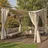 Siena Garden Seitenteile für Pavillon Berlino 2 Stück 3 x 2,97 m Grau