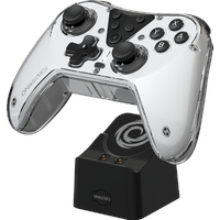 Oniverse Nintendo Switch Oniverse Astralite Controller Wireless Smoked White inkl. Charging Station (Nintendo), Gaming Controller, Weiss