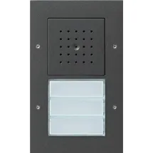 Gira Türstation AP 3fach 126767 anthrazit