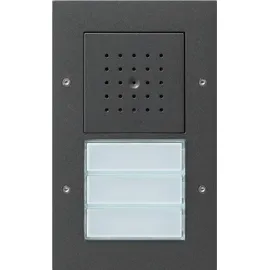 Gira Türstation AP 3fach 126767 anthrazit