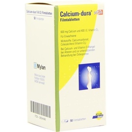 Mylan dura Calcium-dura Vit D3 Filmtabletten 50 St.