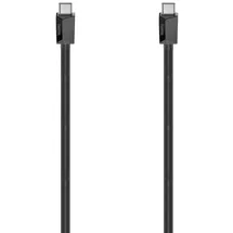 Hama USB-C 1,0 m Schwarz