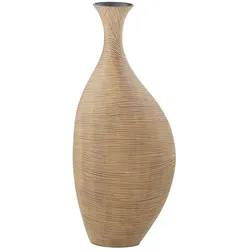 Deko Vase  Modern , braun , Polyresin (Kunstharz) , Maße (cm): B: 30,5 H: 71,5 T: 10,5