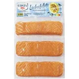 Costa 3 Lachsfilets in Frischepackung 420 g