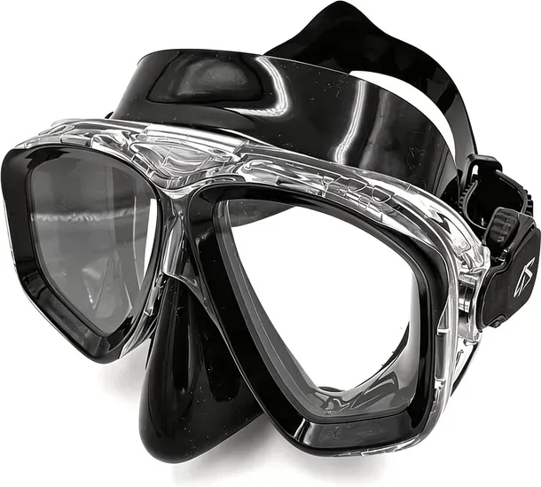 Dive Tauchmaske - für Erwachsene - Schwarz