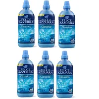 Paglieri 6x PAGLIERI Felce Azzurra Weichspüler Konzentrat Duftende Classico 600ml