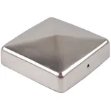 Holmwerk Pfostenkappe Edelstahl 71mm Pyramide Abdeckkappe Für Pfosten 7x7cm