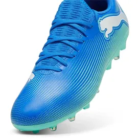 Puma Future 7 Play MG hyperlink blue/mint/puma white 43