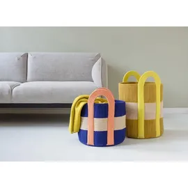 REMEMBER Korb Colombo groß Aufbewahrungskorb Ø 40 x H 58 cm mehrfarbig