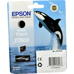 Epson Tinte C13T76084010  Matte Black T7608