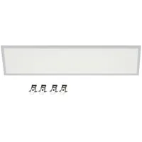 LECOM LED Panel 120x30 LED Panel 40w Einbau oder Aufbau Panel, Rasterderdecken