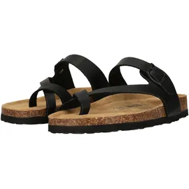 NOU "Hardinsburg V2", Damen, Gr. 39, schwarz, Lederimitat, Schuhe Sandale, atmungsaktiv