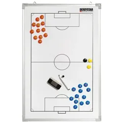 Derbystar Taktiktafel Fußball weiß