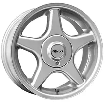 BROCK B1 7,5 x 16 4 x 100 ET25 ML63,4 Silber