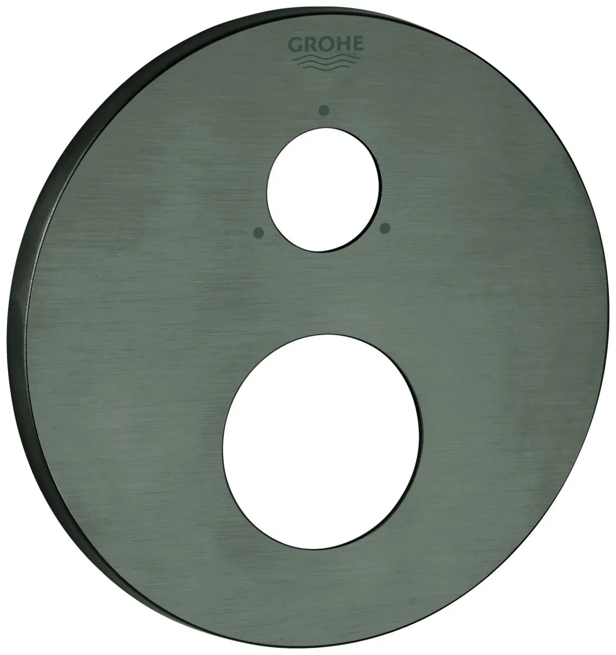 Grohe Rosette 49108 rund für THM-FMS hard graphite gebürstet, 49108AL0 49108AL0