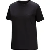 Arc'teryx Arcteryx Damen Kragg Cotton Little Bird T-Shirt (Größe M, schwarz)