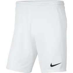 NIKE Park III Dri-FIT Knit Fußballshorts Kinder white/black XS (122-128 cm)