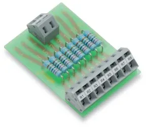 Wago 289-113 Bauteilmodul mit Widerstand, mit 8 Stück, Widerstand 2K2 289113