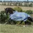 Bucas Fliegendecke BuzzOff Classic 135 cm Blau/Silber