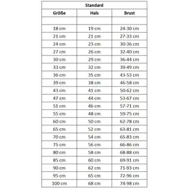 Fashion Dog gesteppter Regenmantel für Hunde 33 cm