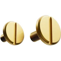 John Doe Schraube für Helmschild gold
