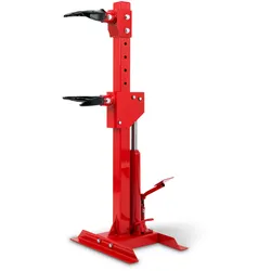EBERTH Hydraulischer Federspanner 1000kg Presskraft, 7-fach höhenverstellbar, für 100-250 mm Federdurchmesser, 150-500 mm Federlänge, 330 mm Hub