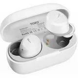 TOZO A1 Mini Bluetooth Kopfhörer 5.3 Kopfhörer Kabellos Bluetooth, In Ear Kopfhörer für kleine Ohren mit APP Steuerung, 32 Std Spielzeit Stereo Ohrhörer, IPX5 Wasserdicht Kabellose Kopfhörer - Weiß