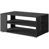 P & B Couchtisch Narobi-I ca. 100x45x.60 cm, Schwarz,