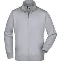 Daiber Sweatjacke "JN046" - S - grey-heather