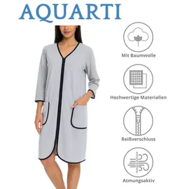 Aquarti Bademantel Aquarti Grau 6XL