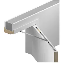 ATHMER Türöffnungsbegrenzer Grau 64 cm