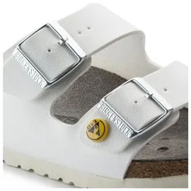 Birkenstock Arizona ESD Birko-Flor schmal weiß 40