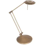 Steinhauer Tischlampe Nachttischlampe Tischleuchte dimmbar LED Leselampe verstellbar H 30cm