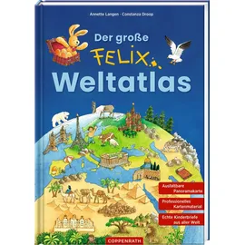Coppenrath Verlag Der große Felix-Weltatlas