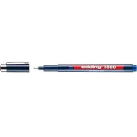 edding 1800 Fineliner blau 0,35 mm, 1 St.